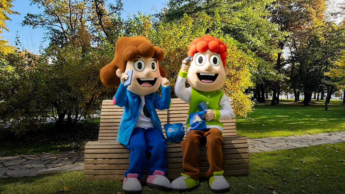 Volksbank-Maskottchen