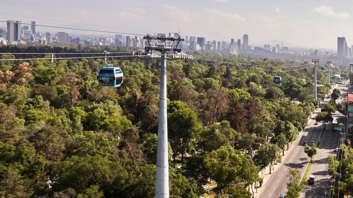 Bereits realisiert: Die Cablebus Linea 3 in Mexiko City