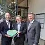 Wirtschaft trifft Wissenschaft: Willibald Ehrenhöfer, Stefan Mangard, Horst Bischof