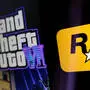 Das Logo von Rockstar Games mit dem Grand-Theft-Auto-Schriftzug | Der Hype um die mehrmals verschobene Veröffentlichung von Grand Theft Auto VI bekommt einen neuen Schub
